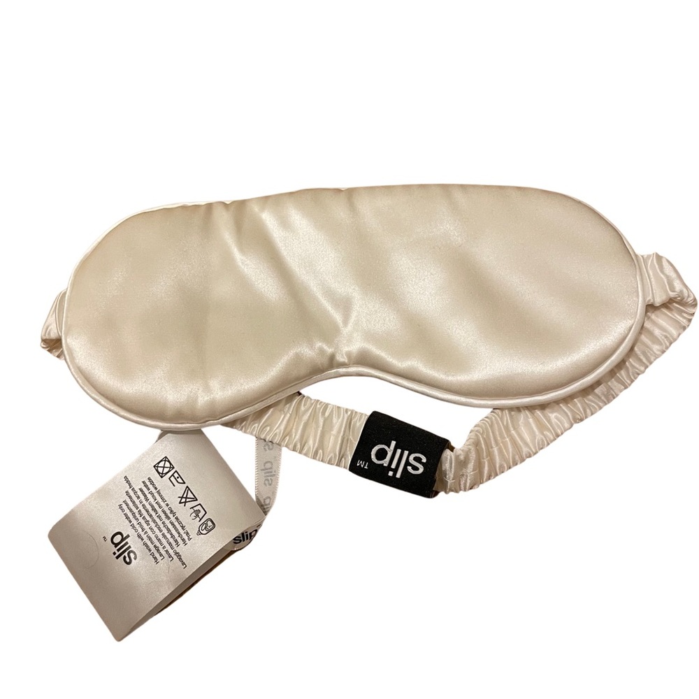 NWT Slip Sleep Eye Mask IVORY Pure Silk